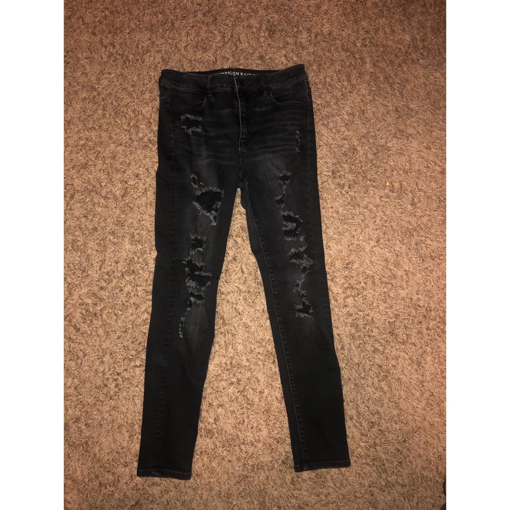 Black Hi-Rise Jegging